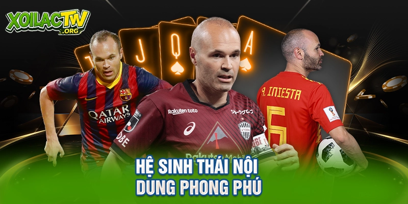 Hệ sinh thái nội dung phong phú